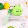 وحقائب جديدة من علب السليكا الاحمر ذات الكتف الواحد تحتوي على محفظة صفرية من علب السليكون Item Picture